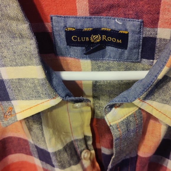 Club Room Salesman Sample New XXL button down front, collar and pocket - Picture 3 of 9